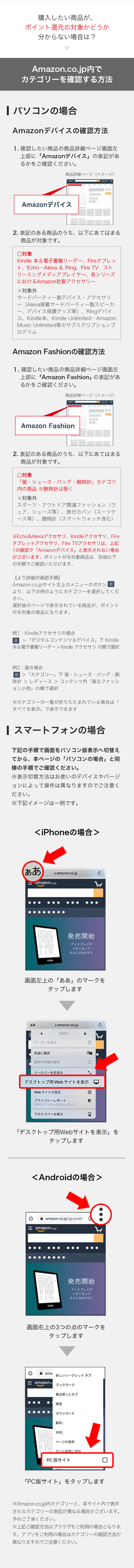 Amazon.co.jpのご利用前にご確認ください - わくわくポイントUPモール